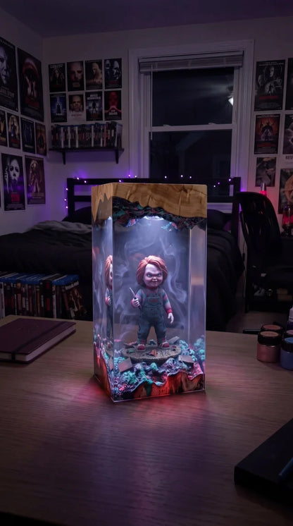 Halloween Resin Lamps