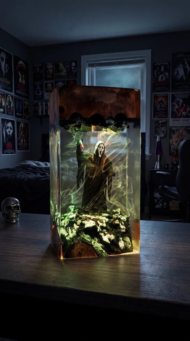 Halloween Resin Lamps