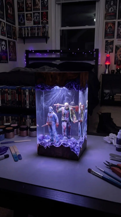 Halloween Resin Lamps