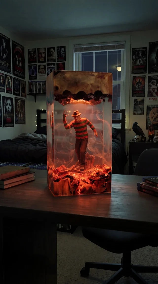 Halloween Resin Lamps